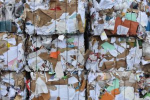 économie papier recyclé